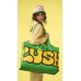 Retro Bubble Lush Big Bag - Green